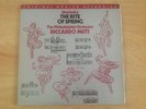 EMI Original Master Recording Stravinski The Rite of Spring Riccardo Muti NM