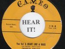 ROCKABILLY 45 Charlie Gracie (Cameo 118) You Got a Heart Like a Rock/Cool Baby