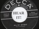 ROCKABILLY 45 Roy Hall (Decca 29697) All By Myself/Whole Lotta Shakin' Goin' On