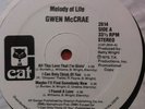 GWEN MCCRAE MELODY OF LIFE TK DEMO LP USA ORIGINAL FREE PP UK LOVE THAT IM GIVIN