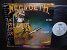 Megadeth So Far So Good So What Japan Orig.PROMO LP OBI NM