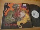 Savage Thrust EAT 'EM RAW Vinyl LP MEXICO AVANZADA METALICA 1990 RARE