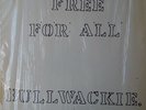 LP / BULLWACKIE / FREE FOR ALL