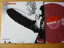 LED ZEPPELIN 1st album Spanish issue red splatter vinyl repress LP New