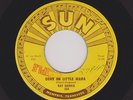 '56 Classic SUN Rockers RAY HARRIS Come On Little Mama/Where'd You Stay VG HEAR
