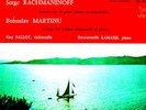 GUY FALLOT EMMANUELLE LAMASSE LP SONATES RACHMANINOFF MARTINU VDE 3019 SUISSE