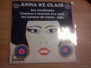 Rare ep 45t french Anna St Clair Les Corbeaux Freakbeat Psych Girl Vannier Folk