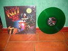 KISS HOTTEST BAND IN THE LAND LP IN GREEN VINYL SEALED + MINT.