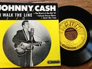 Johnny Cash I Walk the Line, Sun Records 45, EP-113 Vinyl, Picture Sleeve
