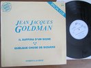 JEAN JACQUES GOLDMAN MAXI  33T  SPECIAL CLUB PROMOTION 1981 TIRAGE LIMITE