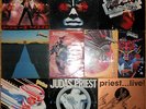 Judas Priest, 10 Vinyl Record Lot, All 1st Press, 1 WL Promo, 1 UK, 7 LP, 2 DLP