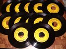 12 Different Original Sun 45s Johnny Cash & Jerry Lee Lewis