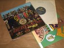 BEATLES Sgt Peppers LP 1*UK Press PARLOPHONE Label+Insert 1967 MONO Psych