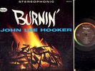 BLUES LP John Lee Hooker BURNIN' orig STEREO VeeJay VJ SR 1043 clean