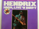 JIMI HENDRIX LP High, Live 'n Dirty (colored vinyl)