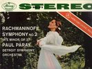 RACHMANINOFF Symphony 2 / PARAY  Grooved Colored Back FR1/3 SR 90019 NM-