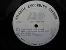 Led Zeppelin I white Label Test Pressing Record Album LP Atlantic **SUPER RARE**