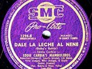 EDDIE CARBIA'S MAMBOLEROS on 1950 SMC Pro-Arte 1294 LATIN JAZZ