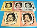Budapest String Quartet - Beethoven - Quartets : 1, 2, 5, 6, 7, 9, 11, 14 - 5xLP