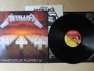 Metallica ?– Master Of Puppets VINYL 1st PRESS THRASH METAL 1986 ROADRUNNER