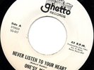 ONE'SY MACK - NEVER LISTEN TO YOUR HEART - NORTHERN SOUL - ORIGINAL WHITE DEMO