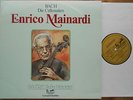 EURODISC 3LPs - Bach Suites for Cello solo - Enrico MAINARDI mint