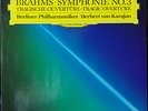 Herbert Von Karajan BRAHMS Symphonie n. 3 DG digital stereo 427 496-1 NM