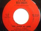 BLACK GOSPEL BLUES 45-THE TRAVELING STARS-YOU SAVED MY SOUL /GOD IS CALLING on S