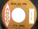 NORTHERN 45-ETTA JAMES-SEVEN DAY FOOL on ARGO