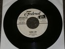 RARE SOUL DOO WOP 45 THE GARDENIAS-FLAMING LOVE FEDERAL PROMO DJ ORIG 7