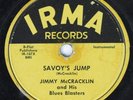 Hear R&B Jump 78 rpm JIMMY McCRACKLIN Savoy's Jump IRMA 107