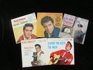 5 Elvis Presley Original Records with Sleeves 45 RPM