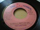 THE CARSTAIRS-IT REALLY HURTS ME GIRL-ORIGINAL USA RED COACH RECORDS-45