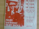 THE CLASH - bootleg - Police And Firemen On My Back - vinyl LP