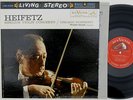 HEIFETZ Sibelius Violin Concerto LP RCA Victor Living Stereo LSC 2435 shaded dog