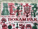 BALLET BONAMPAK Luis Sandi Brazilian Songs Jim Flora Art Cover RCA LM-1737