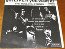 1971 THE ROLLING STONES We Want the Stones 7” MEXICAN EP Rare