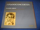 Arrau, Haitink, Concertgebouw: Beethoven: Piano concertos. Philips 5LP ed1 MINT