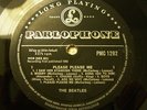 BEATLES PLEASE PLEASE ME LP DANISH SILVER 8 STAR PARLOPHONE MONO PMC 1202 LISTEN