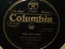 78rpm – Country – Columbia 15761-D – BUD SKIDMORE (Bob Miller) – The Sad Song