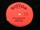 DON & JUAN / WHAT'S YOUR NAME / 78rpm  DOO-WOP/ ROCK