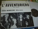 Italian Soundtrack LP RCA SP 8022  ENNIO MORRICONE - L' Avventuriero  1985