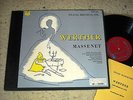GEORGE SEBASTIAN/CHARLES RICHARD/ MASSENET/WERTHER/ BOX 3 LP URANIA URLP 233 USA