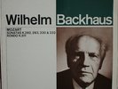 MOZART Piano Sonatas n°4, 5, 10 & 12 Wilhelm Backhaus Decca WBG ED2 SXL 6301 LP