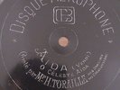 1911 TORAILLE AIDA - VERDI / WERTHER - MASSENET 78 tours AEROPHONE gravé etched