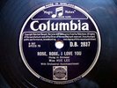 MISS HUE LEE/YAO LI/ROSE I LOVE YOU/AN AUTUMN MELODY/SUNG IN CHINESE/COLUMBIA 78