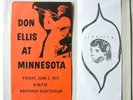 DON ELLIS private jazz lp NM very RARE  1972 Minnesota program libretto LOOK 