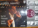 BERNSTEIN Beethoven No.7 Orig Holland PHILIPS HIFI-STEREO LP EXC+ BEAUTY 