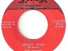 RARE R&B ROCKER / ROCKABILLY    BEN HUGHES  CRAZY MAN  TRUE