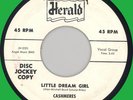 CASHMERES Little Dream Girl 45rpm Herald 1956 WLP doo-wop